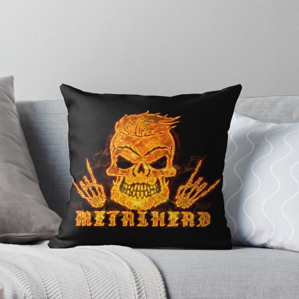 Item preview, Metalhead Skull designed and sold by Biloyar.