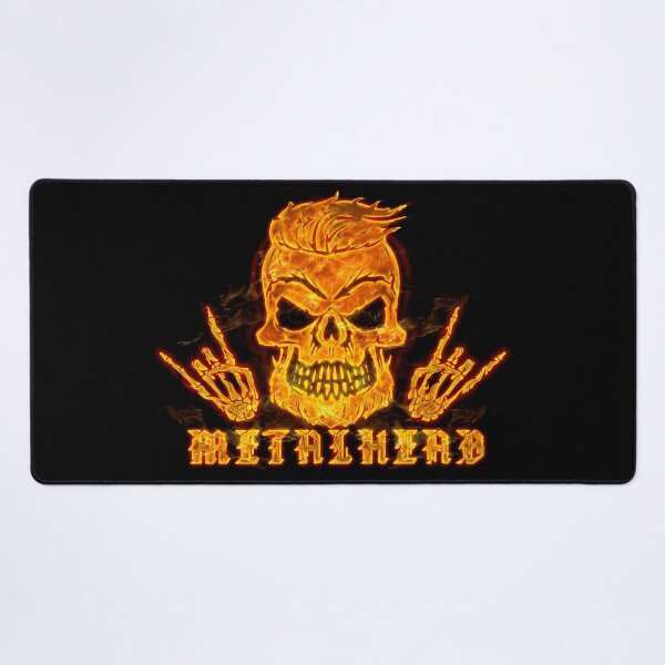 Item preview, Metalhead Skull designed and sold by Biloyar.