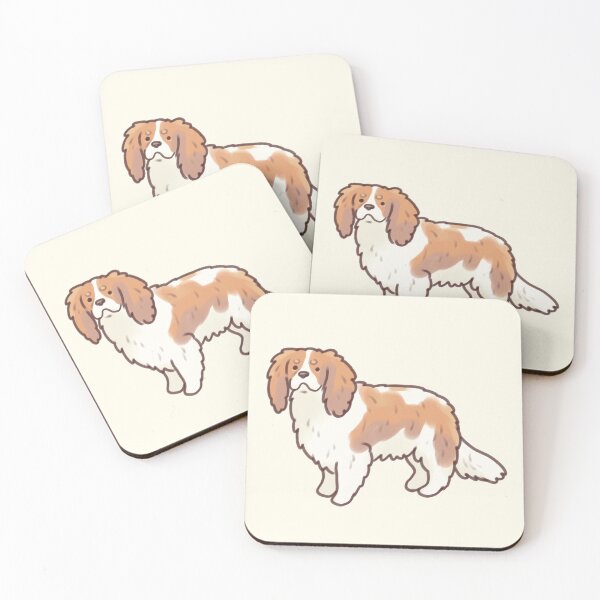 Item preview, Cute king charles spaniel dog designed and sold by Artofmayara.
