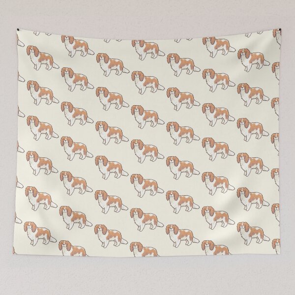 Item preview, Cute king charles spaniel dog designed and sold by Artofmayara.