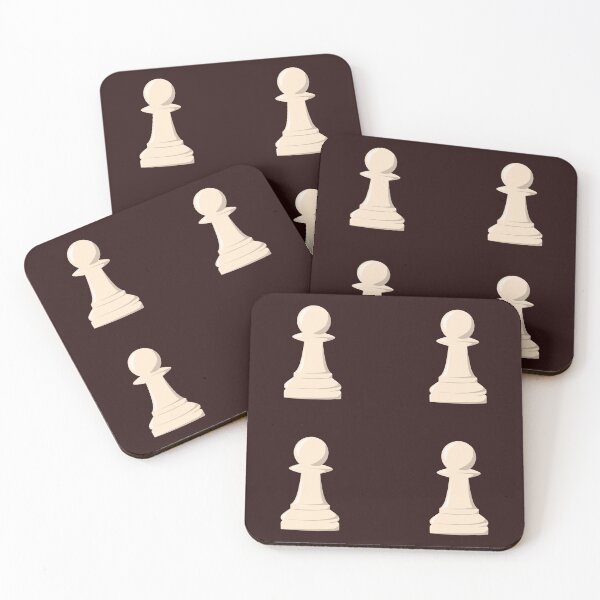 Item preview, Chess pawn pattern white designed and sold by Warrioll.