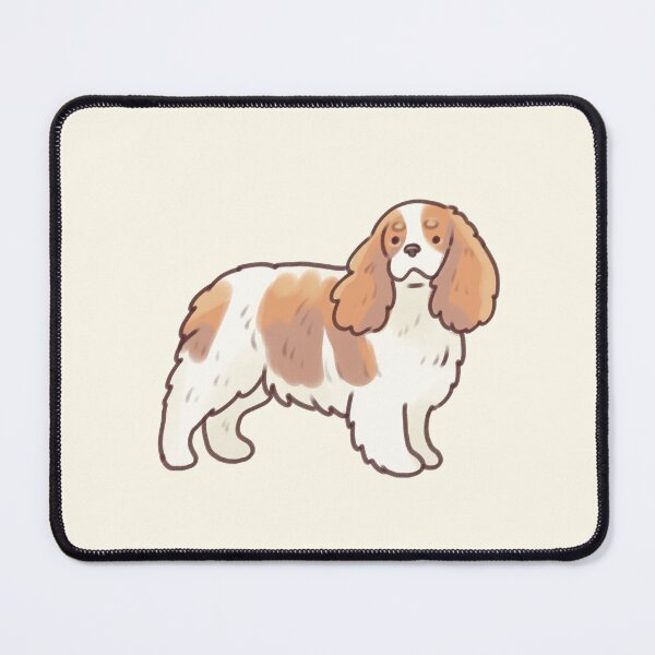 Item preview, Cute king charles spaniel dog art designed and sold by Artofmayara.