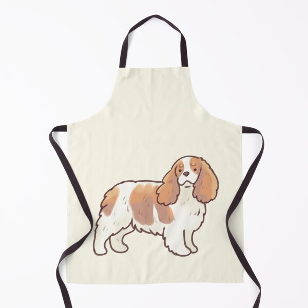 Item preview, Cute king charles spaniel dog art designed and sold by Artofmayara.