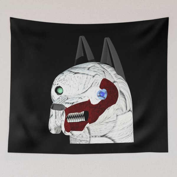 Item preview, Cracked Stone Mad Dog designed and sold by Dog-Planet.