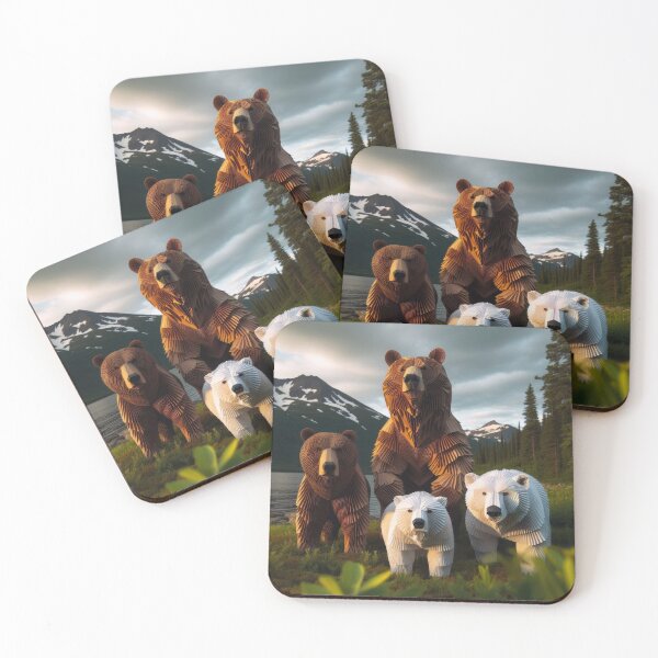Item preview, Alaskan Nature Roundup - 08: Ground Team & Ice Team designed and sold by AlaskaBorg.