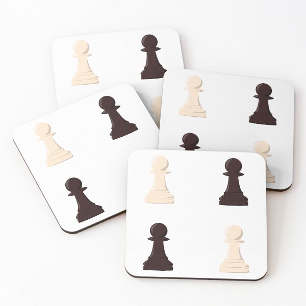 Item preview, Chess pawn pattern black and white designed and sold by Warrioll.