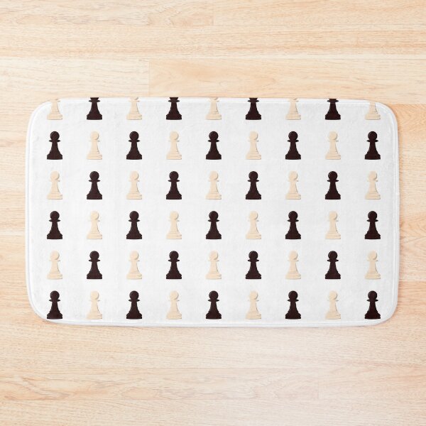 Item preview, Chess pawn pattern black and white designed and sold by Warrioll.