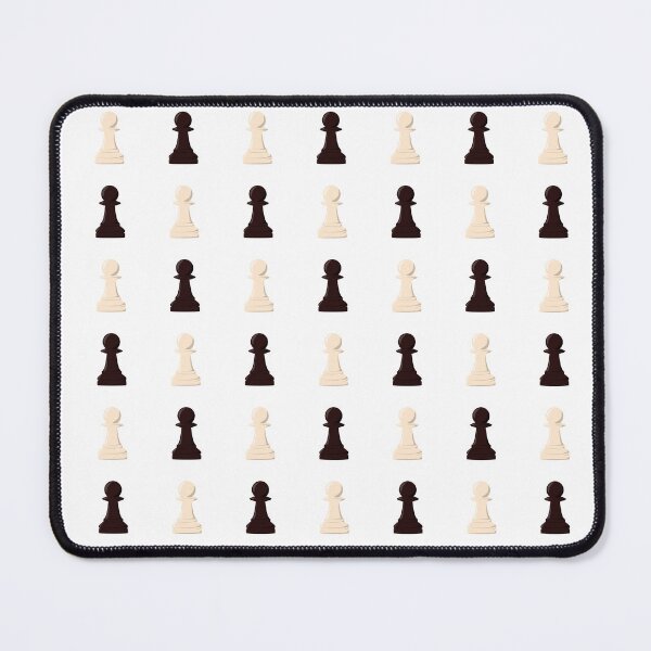 Item preview, Chess pawn pattern black and white designed and sold by Warrioll.