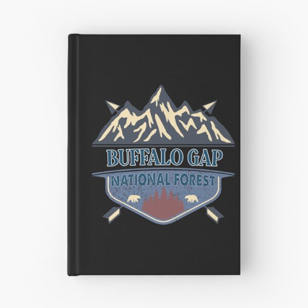 Item preview, Buffalo Gap National Grassland designed and sold by graphic-map.