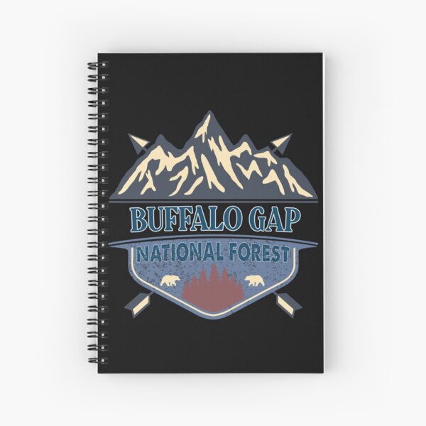 Item preview, Buffalo Gap National Grassland designed and sold by graphic-map.