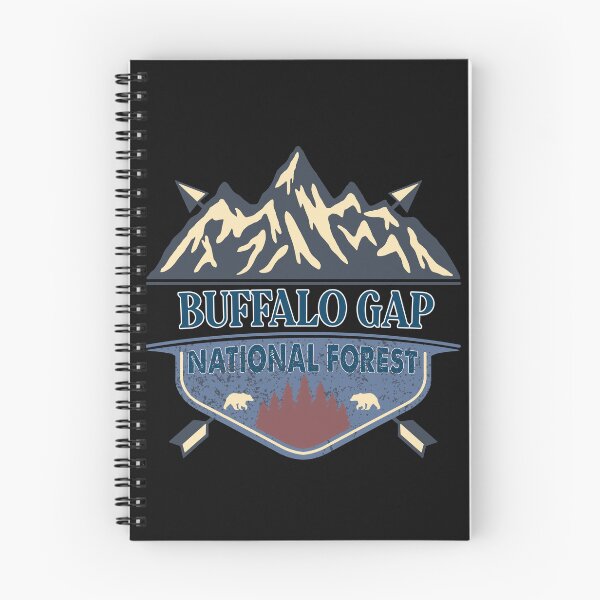 Item preview, Buffalo Gap National Grassland designed and sold by graphic-map.