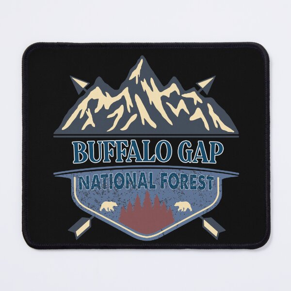 Item preview, Buffalo Gap National Grassland designed and sold by graphic-map.