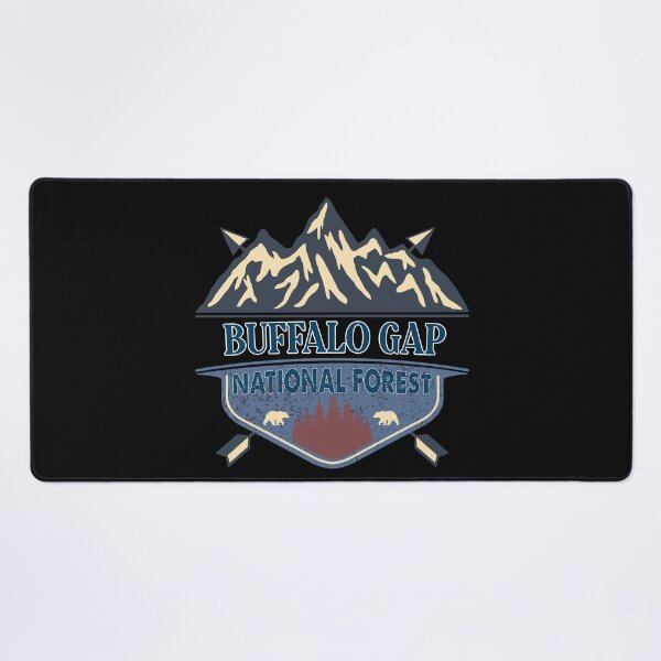 Item preview, Buffalo Gap National Grassland designed and sold by graphic-map.