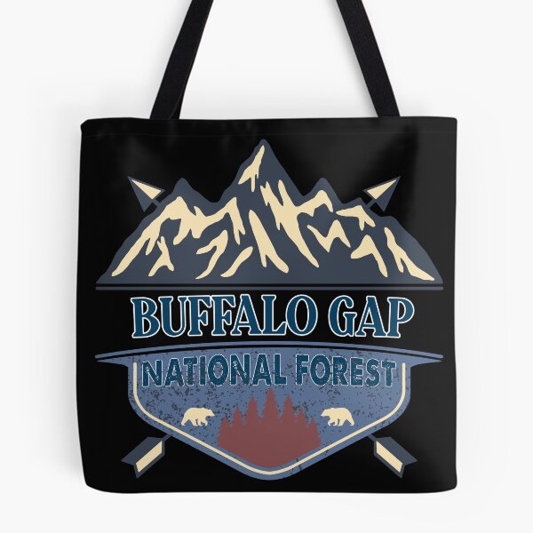 Item preview, Buffalo Gap National Grassland designed and sold by graphic-map.
