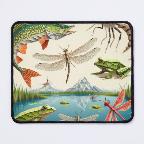 Item preview, Origami Alaskan Hero Creatures: Bugs and Frogs designed and sold by AlaskaBorg.