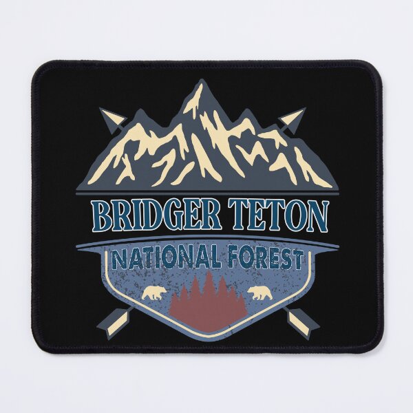 Item preview, Bridger Teton National forest  designed and sold by graphic-map.
