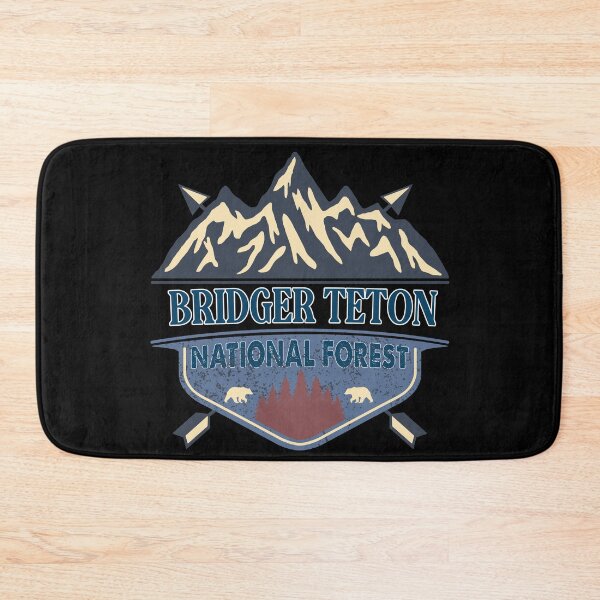 Item preview, Bridger Teton National forest  designed and sold by graphic-map.