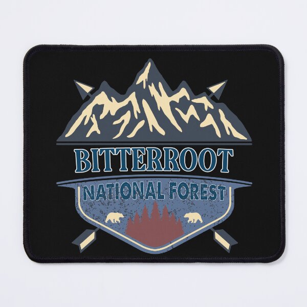 Item preview, Bitterroot National forest  designed and sold by graphic-map.