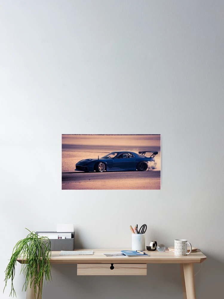 Thumbnail 2 of 3, Poster, Mazda RX7 designed and sold by Road To Track.