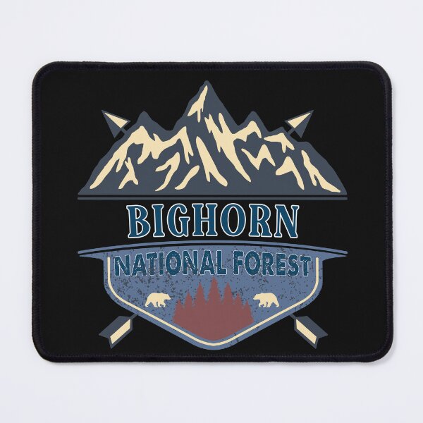 Item preview, Bighorn National forest designed and sold by graphic-map.