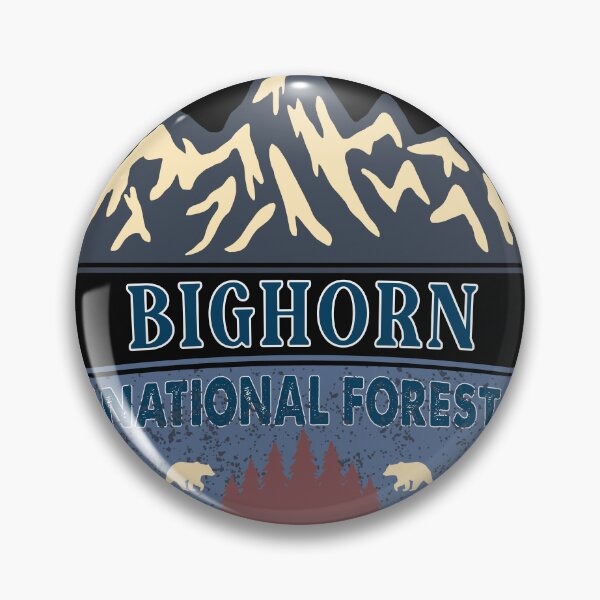 Item preview, Bighorn National forest  designed and sold by graphic-map.