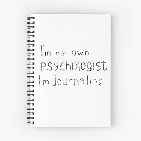 Item preview, I'm my own psychologist i'm journaling designed and sold by IrenShop.