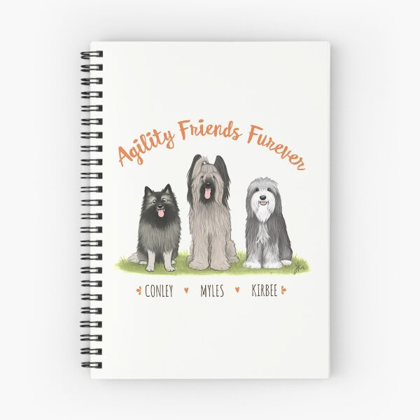 Item preview, Agility Friends Furever: Conley, Myles, Kirbee designed and sold by Jenn Inashvili.