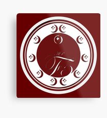 F5 Red Samurai Metal Print