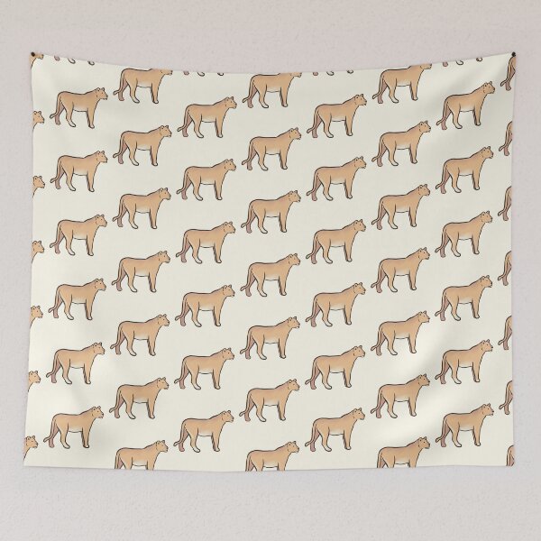 Item preview, Lioness art  designed and sold by Artofmayara.
