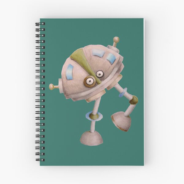 Item preview, Tinker the Timid Robot designed and sold by ILoveTheQuirky.