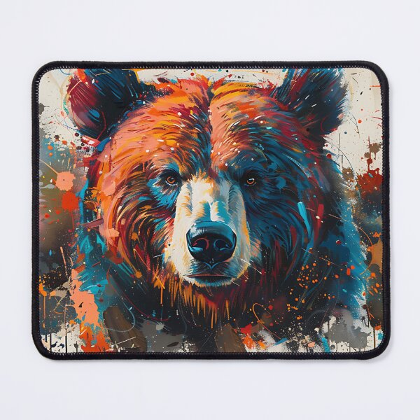 Item preview, Bear custom, Wall art bear. designed and sold by CHOKCHAIVONGDEE.