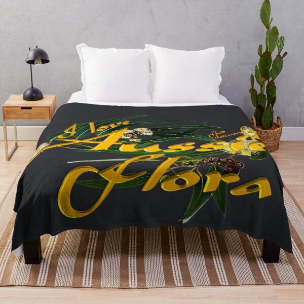 Item preview, I Love Aussie Flora - Gum Nuts Wattle designed and sold by Fluid Artzworx.