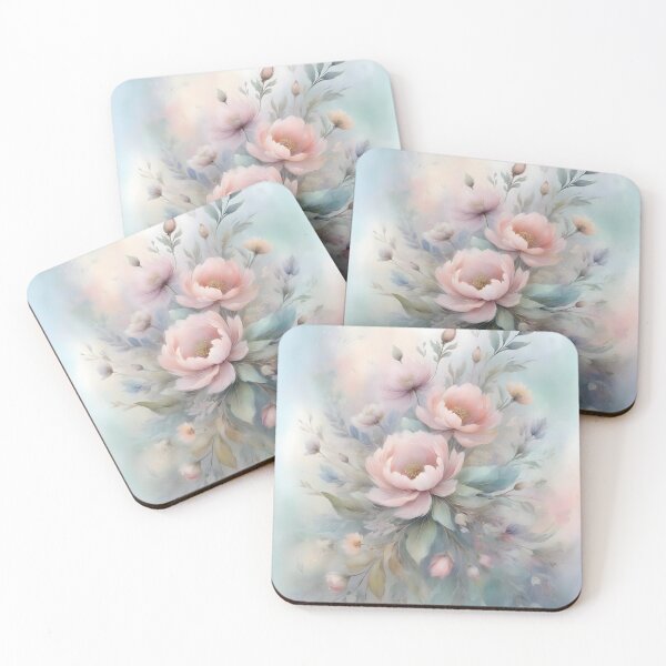 Item preview, Painted flowers bouquet watercolor floral  designed and sold by Raluk.