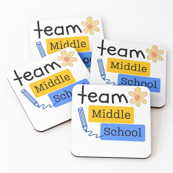 Item preview, Team Middle School - Design for Teachers and Students designed and sold by ObjCrea123.