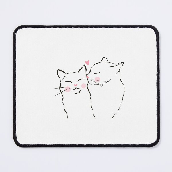 Item preview, kissy cats designed and sold by cuteyys.