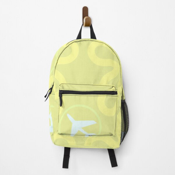 Item preview, Azure Aerial Tapestry Light Blue Airplanes Soaring on Yellow designed and sold by youme63.