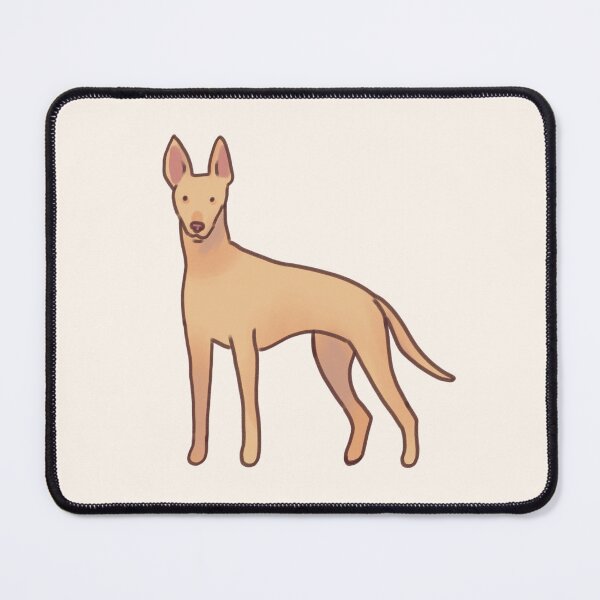 Item preview, Pharaoh Hound dog art designed and sold by Artofmayara.