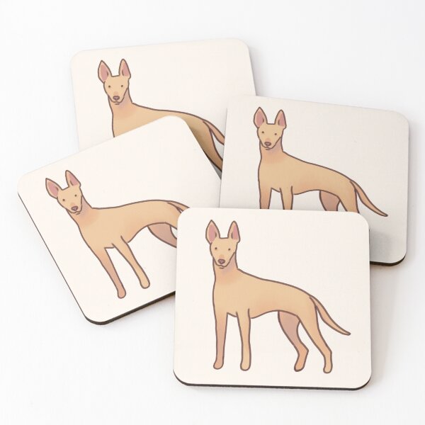 Item preview, Pharaoh Hound dog art designed and sold by Artofmayara.