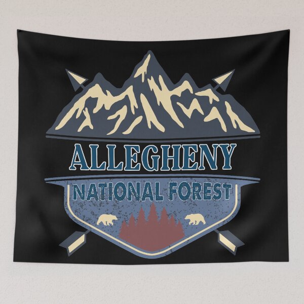 Item preview, Allegheny National forest  designed and sold by graphic-map.