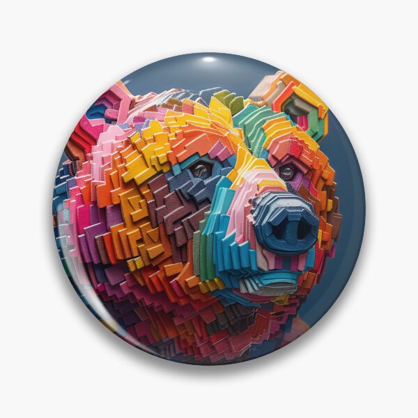 Item preview, Bear custom rainbow color designed and sold by CHOKCHAIVONGDEE.