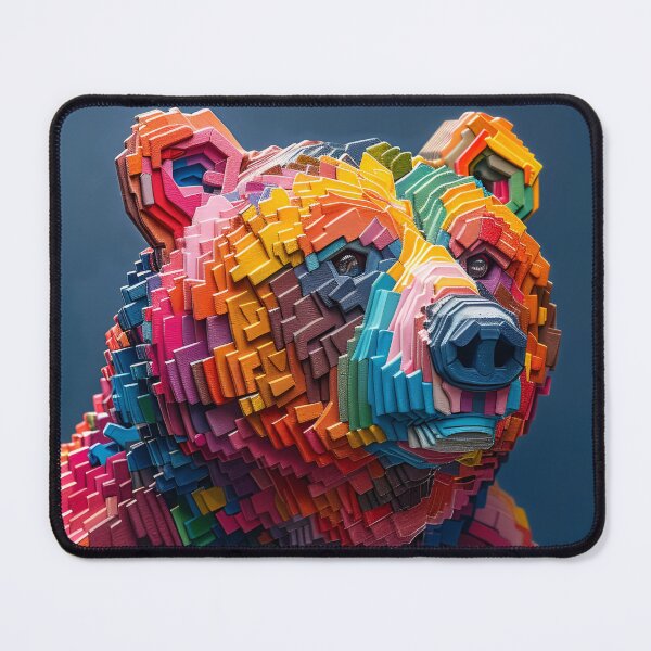 Item preview, Bear custom rainbow color designed and sold by CHOKCHAIVONGDEE.
