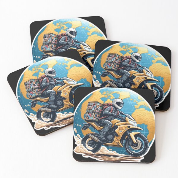 Item preview, Wanderlust Biker : Automotive Merchandise -  designed and sold by InfmsCorp.