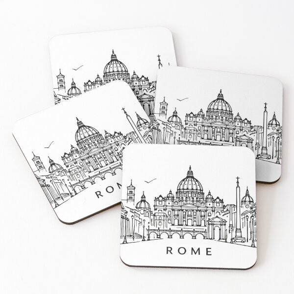 Item preview, Minimalist Rome Silhouette designed and sold by Guesso.