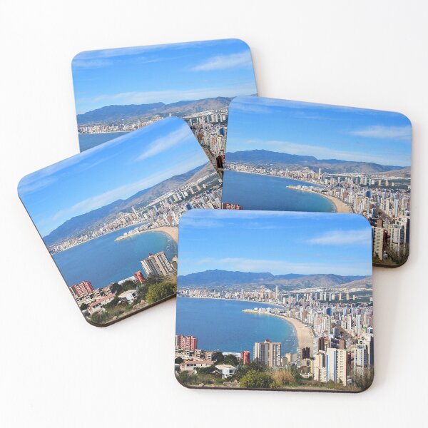 Item preview, Benidorm Skyline Cityscape Costa Blanca Spain designed and sold by AndyEvansPhotos.