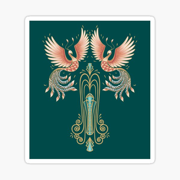 Rebith of the Phoenix Sticker