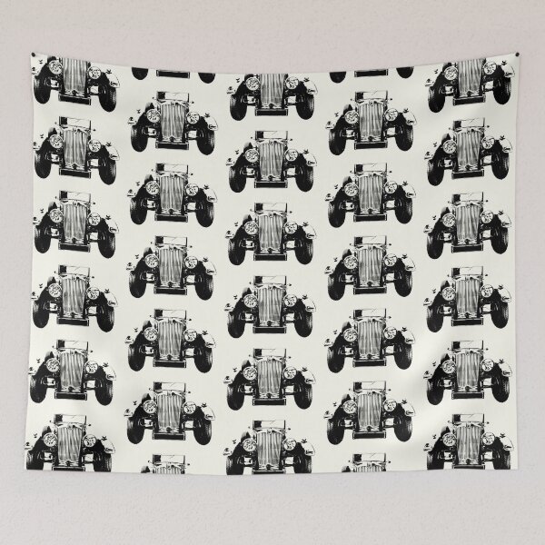 Item preview, Lea-Francis 1950s British classic car black designed and sold by soitwouldseem.