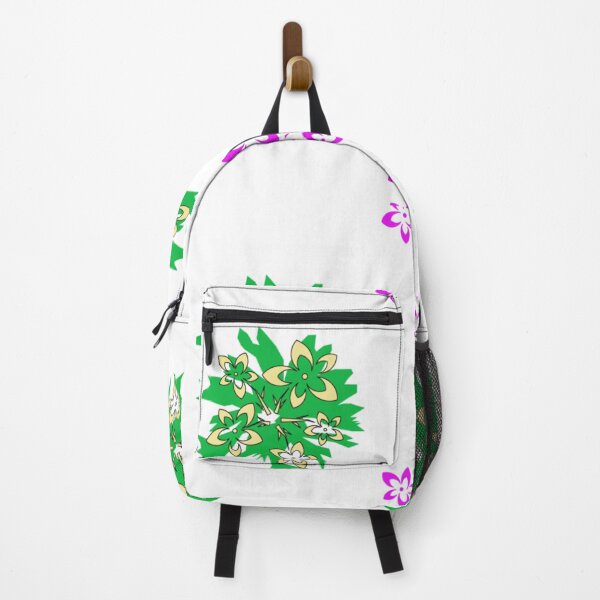 Item preview, Blooming Grid Pink and Green Floral Delight designed and sold by youme63.
