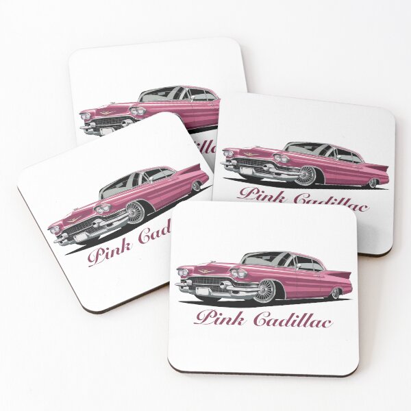 Artikelvorschau, Rosa Cadillac entworfen und verkauft von Angry Swan Designs.