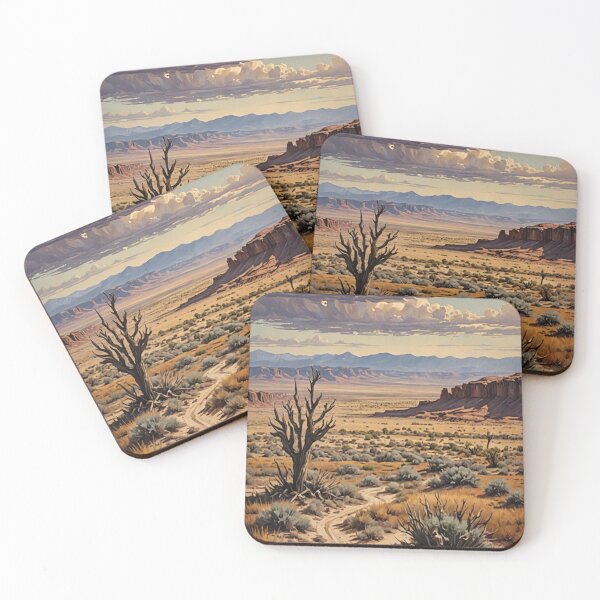 Item preview, Lonely Desert designed and sold by ArtHistoryPrint.