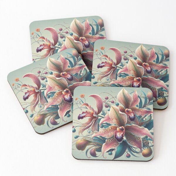 Item preview, Digital splendor: Tiger orchid in virtual bloom designed and sold by FotoworldEdel.